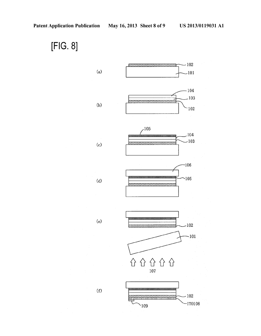 LASER LIFT-OFF METHOD AND LASER LIFT-OFF APPARATUS - diagram, schematic, and image 09