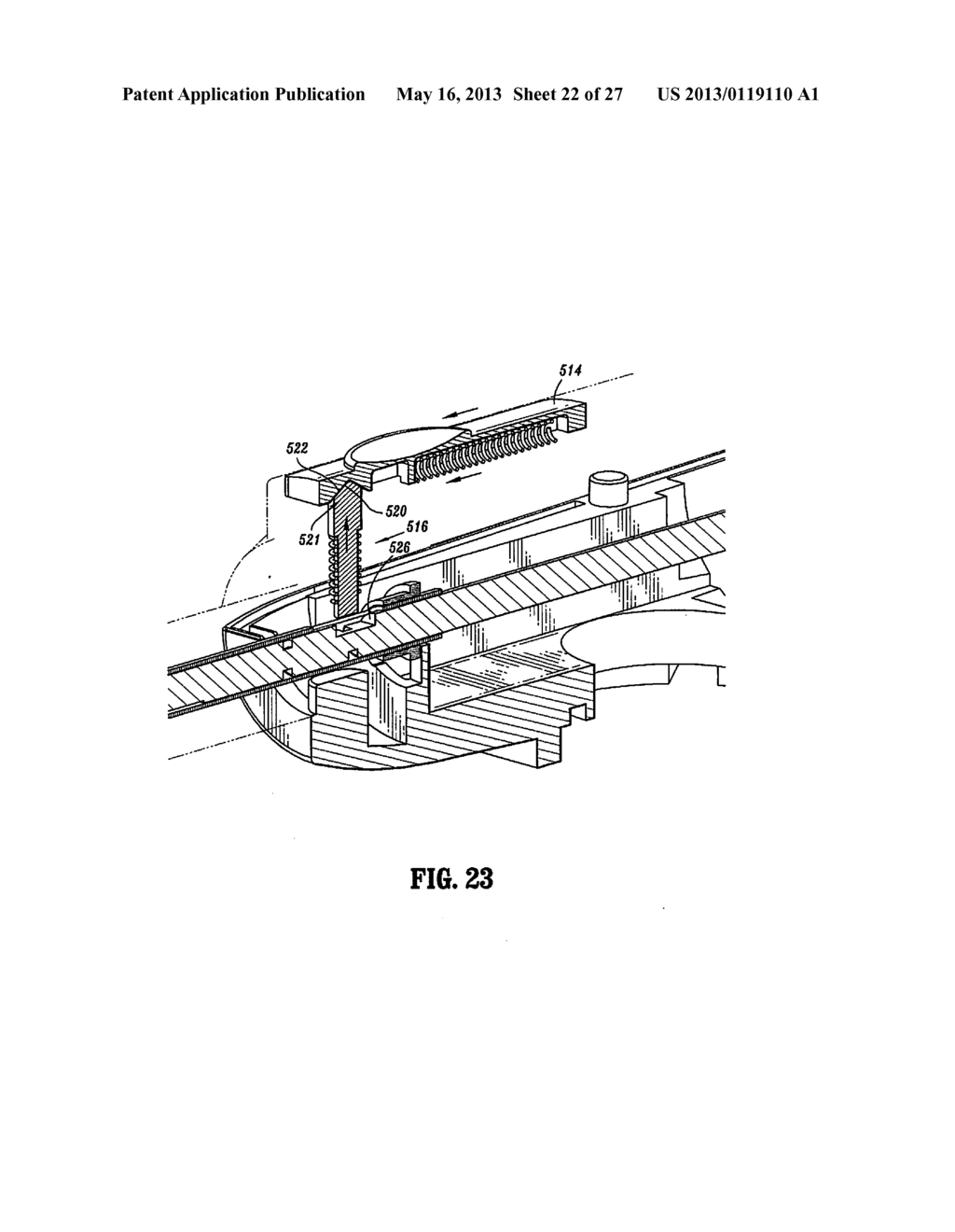 SURGICAL INSTRUMENT WITH REPLACEABLE LOADING UNIT - diagram, schematic, and image 23