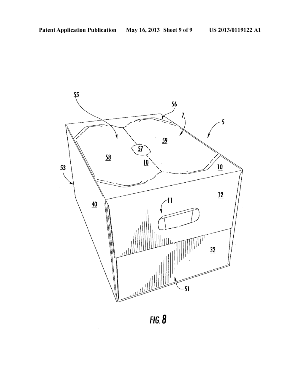 Carton With Insert - diagram, schematic, and image 10