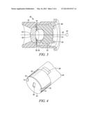 APPARATUS FOR AND METHOD OF ALIGNING NON-ROTATIONALLY SYMMETRICAL IMAGING     LENS APERTURE WITH AN IMAGING SENSOR IN AN IMAGING READER diagram and image