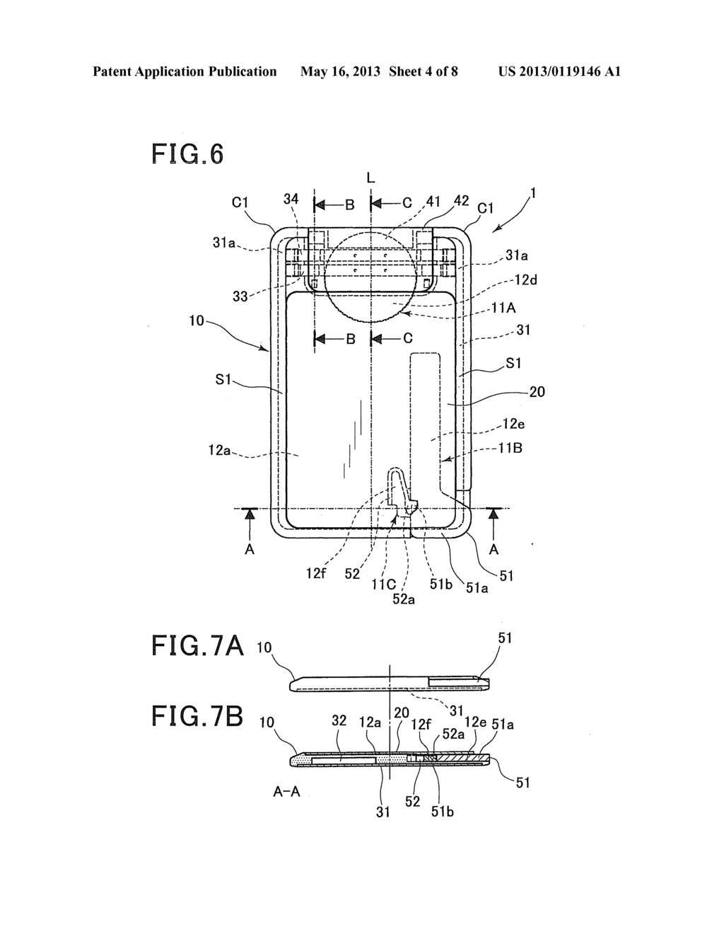 CARD KEY HAVING FUNCTION OF PERFORMING RADIO COMMUNICATION WITH ON-VEHICLE     DEVICE - diagram, schematic, and image 05