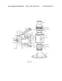 NOZZLE POSITIONING ASSEMBLY FOR A FOUNTAIN SYSTEM diagram and image