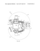 NOZZLE POSITIONING ASSEMBLY FOR A FOUNTAIN SYSTEM diagram and image