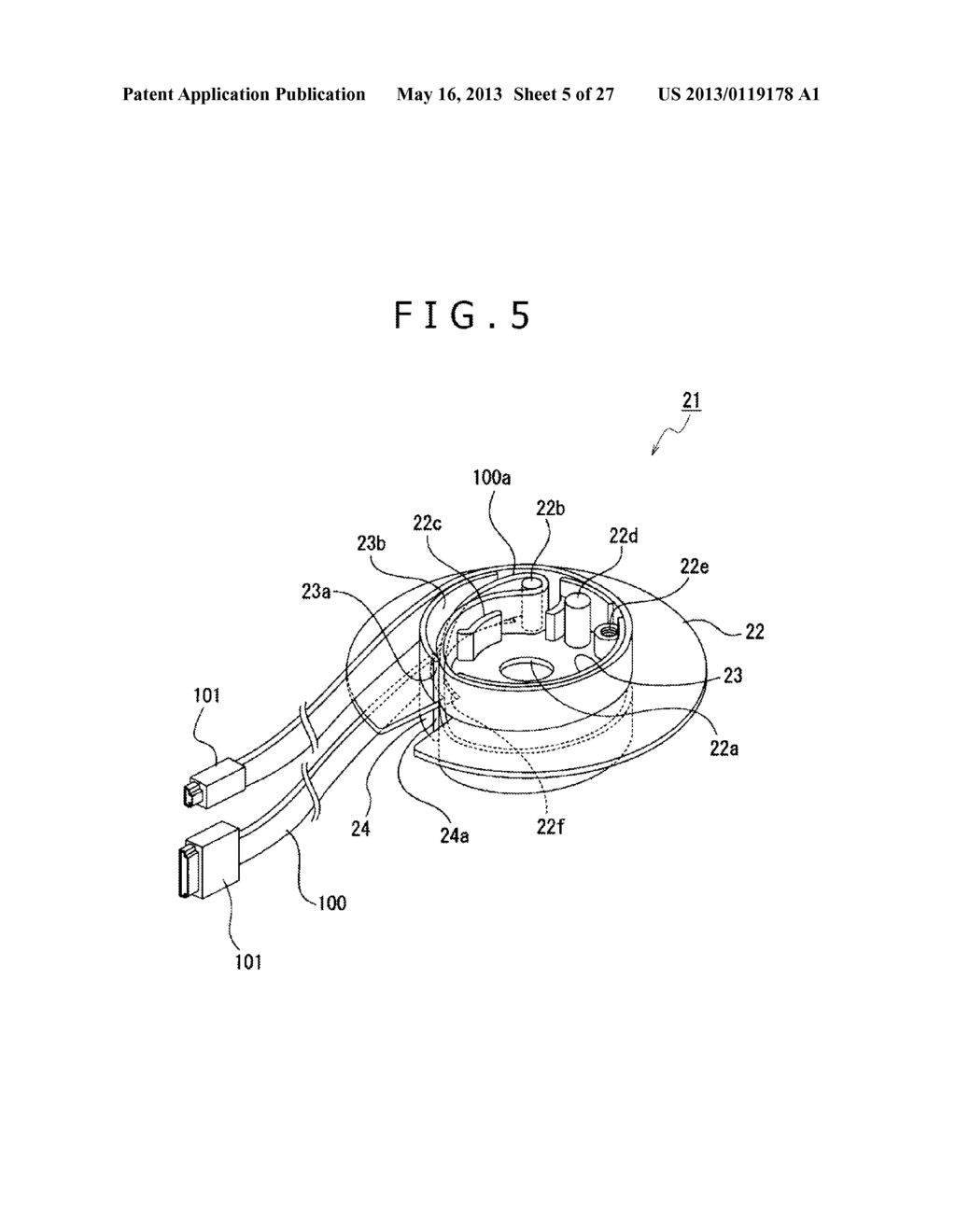 CABLE WINDING DEVICE - diagram, schematic, and image 06