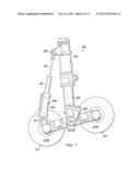 Hydraulic Strut Assembly for Semi-Levered Landing Gear diagram and image