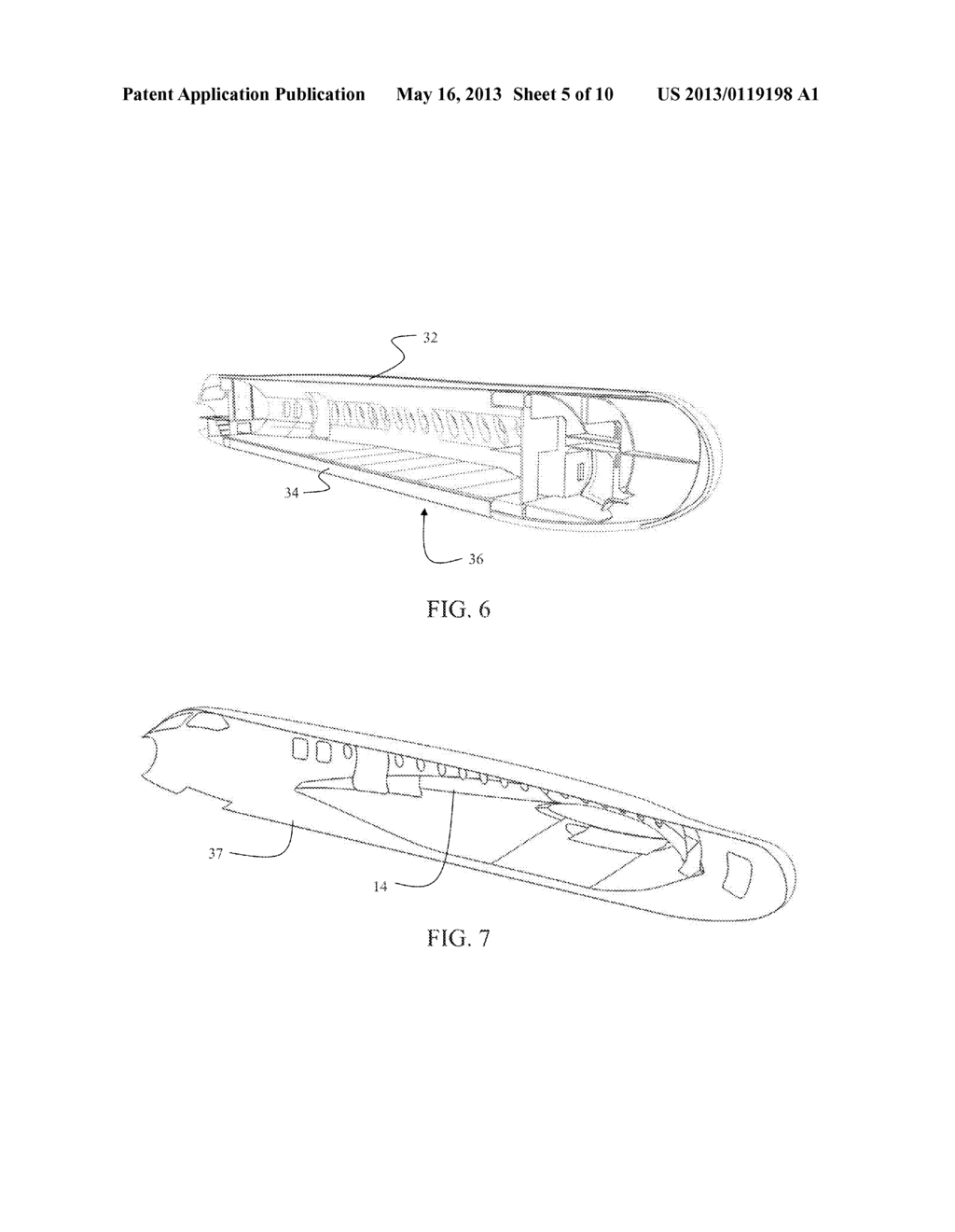 PAYLOAD USE OF WING TO BODY VOLUME IN AN ELLIPTICAL FUSELAGE - diagram, schematic, and image 06