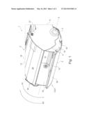 BAGGAGE HOLDER FOR AN AIRCRAFT AND AIRCRAFT HAVING THE BAGGAGE HOLDER diagram and image