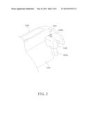 CHANGER ASSEMBLY AND PLAYARD WITH STOW-AWAY CHANGER diagram and image