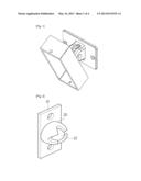 ARTICULATED BRACKET FOR FENCE diagram and image