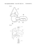 ARTICULATED BRACKET FOR FENCE diagram and image