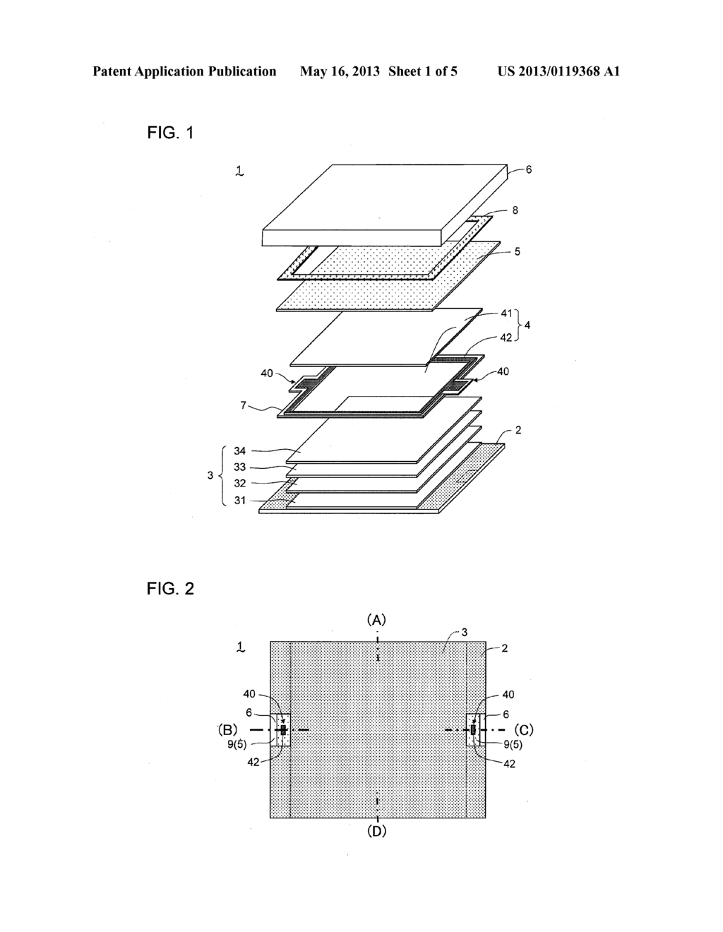 ORGANIC EL DEVICE - diagram, schematic, and image 02