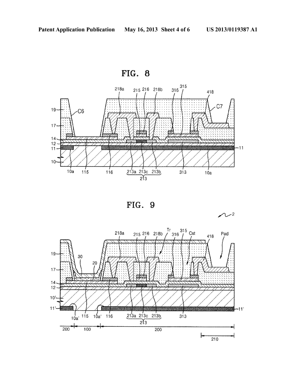 Organic Light-emitting Display Apparatus and Method of Manufacturing the     Same - diagram, schematic, and image 05