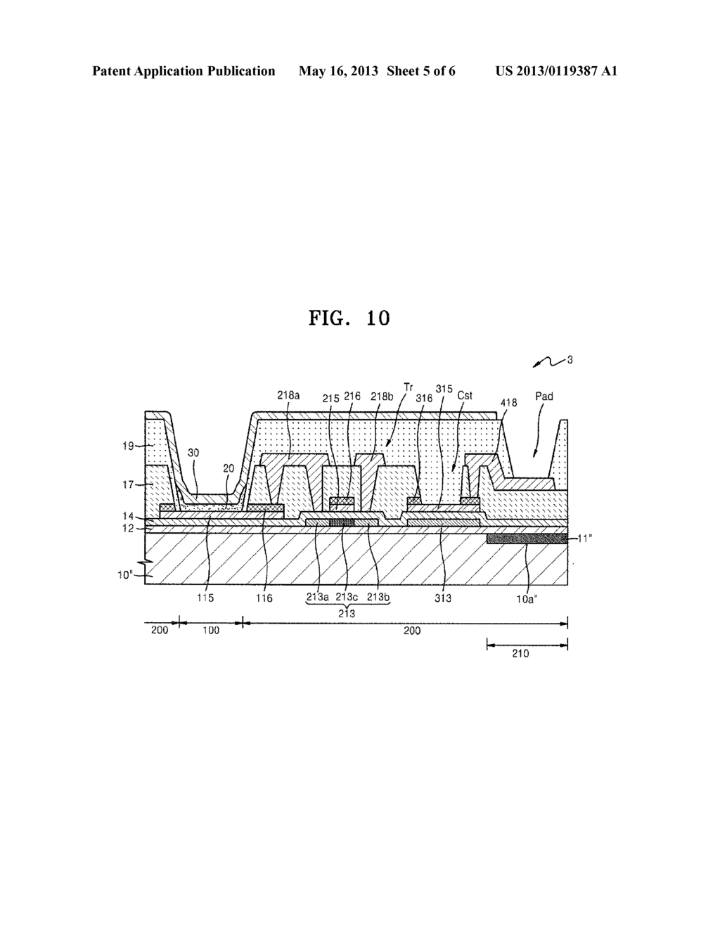 Organic Light-emitting Display Apparatus and Method of Manufacturing the     Same - diagram, schematic, and image 06