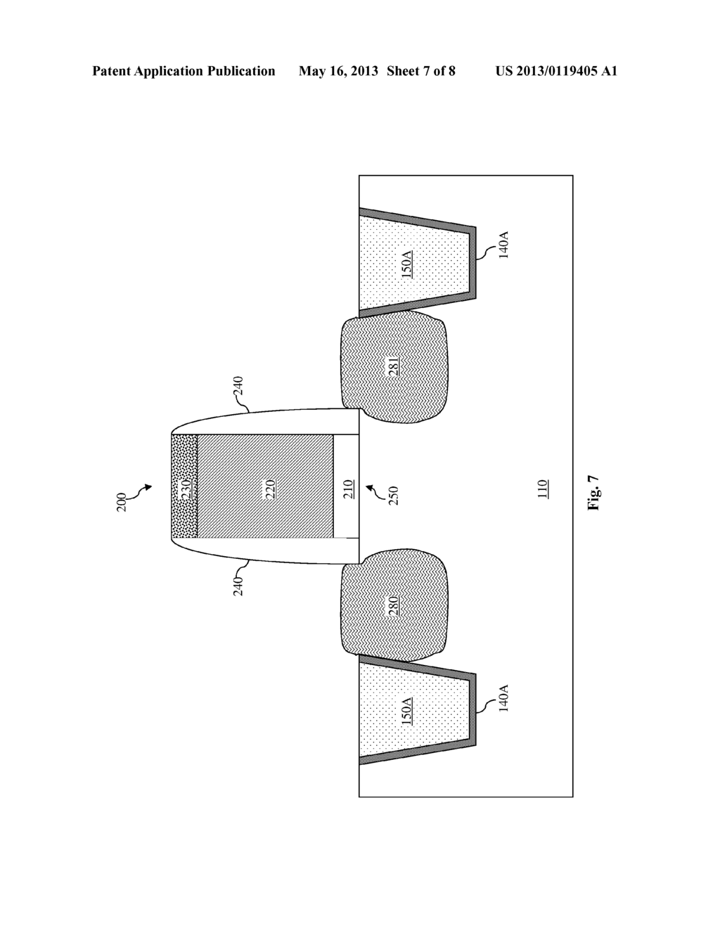 SEMICONDUCTOR DEVICE WITH ENHANCED STRAIN - diagram, schematic, and image 08