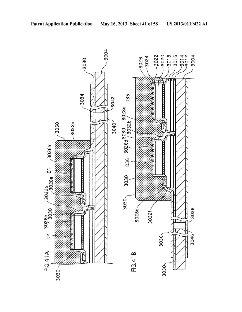 SEMICONDUCTOR LIGHT EMITTING DEVICE, LIGHT EMITTING MODULE, LIGHTING     APPARATUS AND DISPLAY ELEMENT - diagram, schematic, and image 42