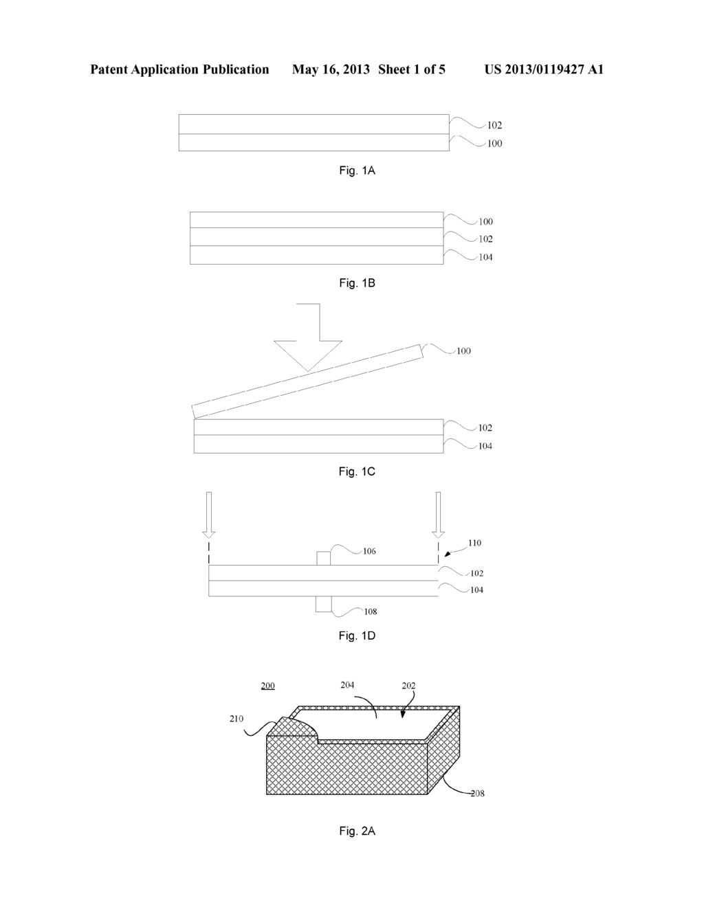 LED SUBSTRATE, LED CHIP AND METHOD FOR MANUFACTURING THE SAME - diagram, schematic, and image 02