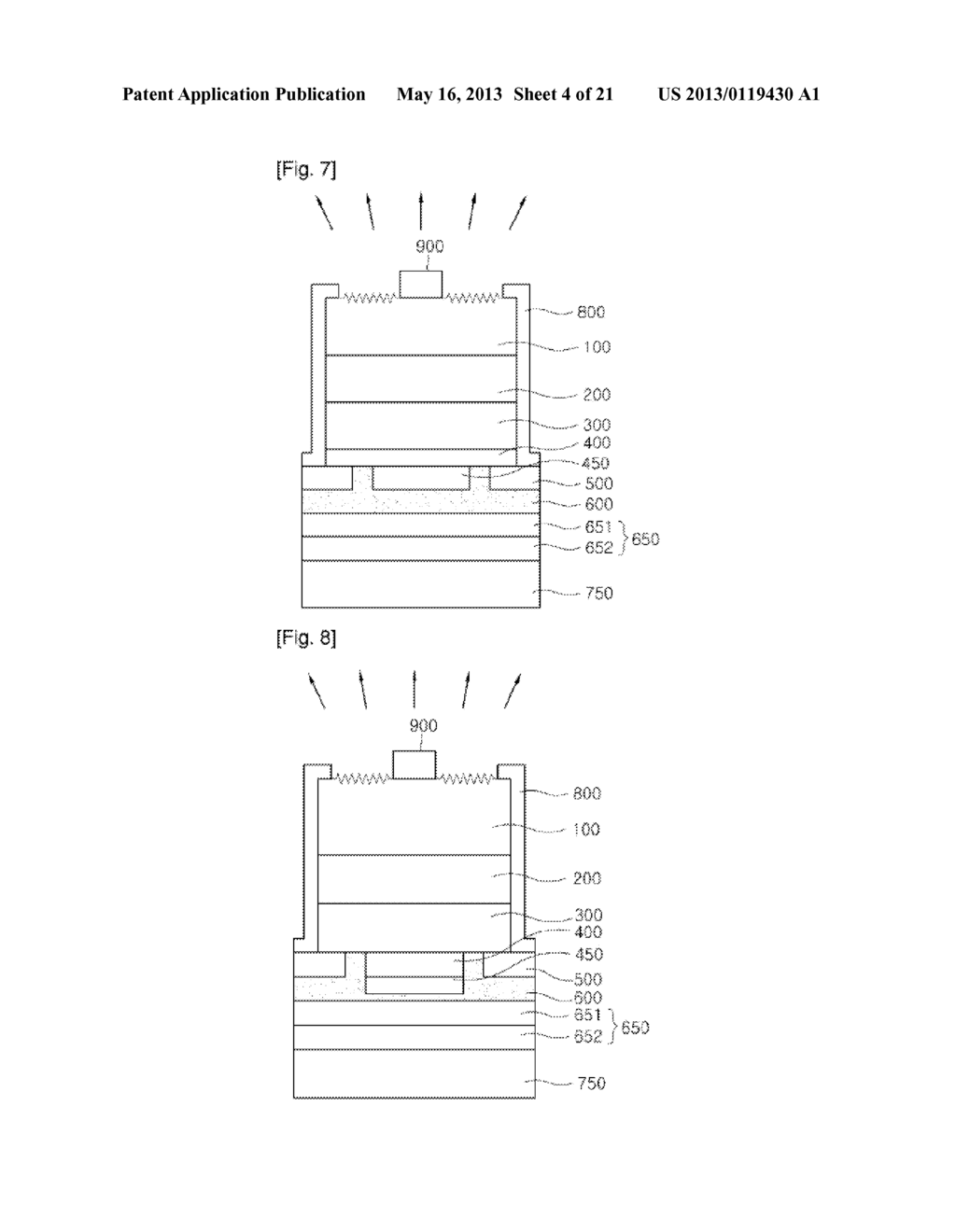 LIGHT EMITTING DEVICE AND METHOD OF MANUFACTURING THE SAME - diagram, schematic, and image 05