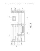 MICROELECTRONIC DEVICE AND MEMS PACKAGE STRUCTURE AND FABRICATING METHOD     THEREOF diagram and image