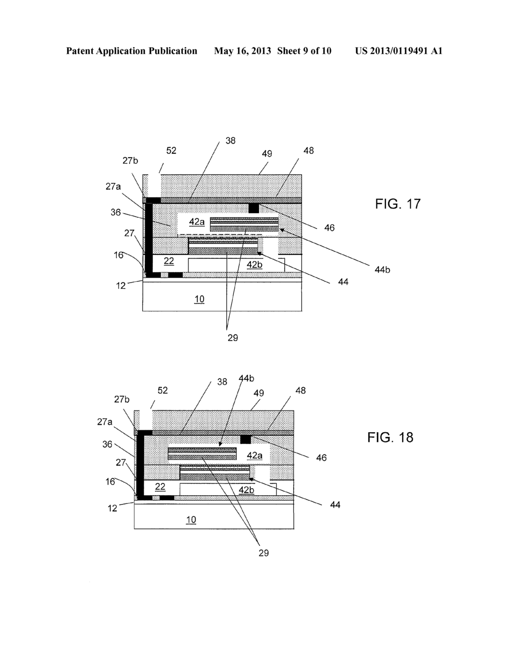 INTEGRATED SEMICONDUCTOR DEVICES WITH AMORPHOUS SILICON BEAM, METHODS OF     MANUFACTURE AND DESIGN STRUCTURE - diagram, schematic, and image 10