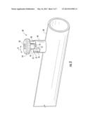 LOCKABLE FLUID STRUT WITH FRANGIBLE LOCK diagram and image