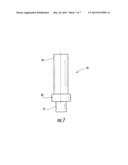 LOCKABLE FLUID STRUT WITH FRANGIBLE LOCK diagram and image