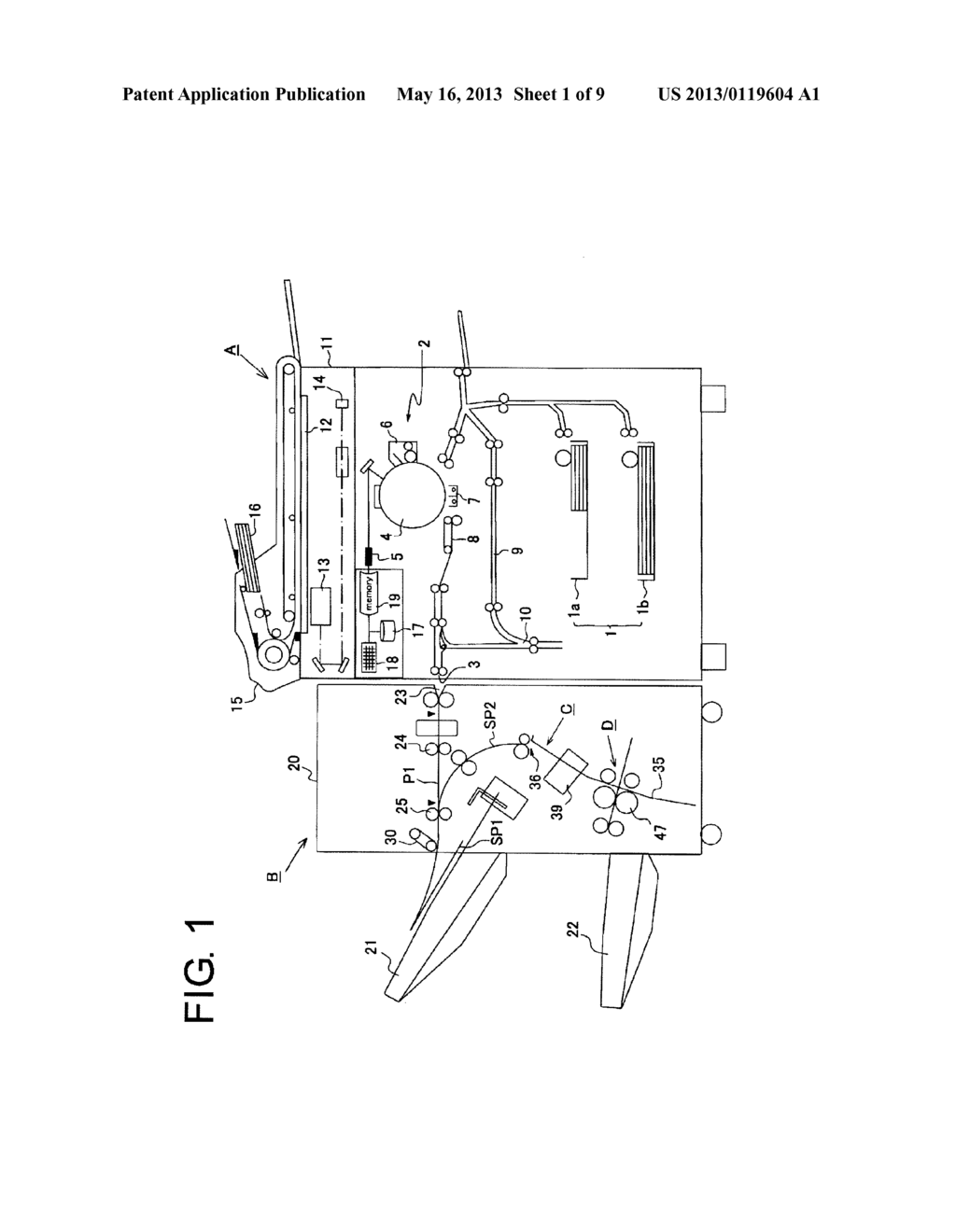 SHEET COLLECTING APPARATUS AND IMAGE FORMATION SYSTEM PROVIDED WITH THE     APPARATUS - diagram, schematic, and image 02