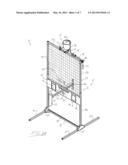 Amusement Apparatus with Participant-Controlled Target Blocker and     Electromagnetically Controlled Dumping Device diagram and image