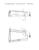 WHEELED CONTAINER WITH REPOSITIONABLE AXLE diagram and image