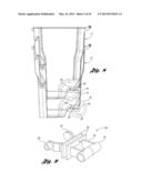 WHEELED CONTAINER WITH REPOSITIONABLE AXLE diagram and image