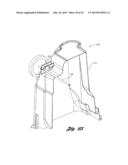 WHEELED CONTAINER WITH REPOSITIONABLE AXLE diagram and image