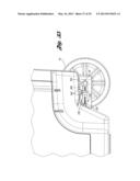 WHEELED CONTAINER WITH REPOSITIONABLE AXLE diagram and image