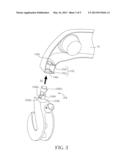 ATTACHMENT STRUCTURE AND STROLLER THEREWITH diagram and image