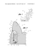 VEHICLE SEAT ASSEMBLY WITH INBOARD SIDE AIR BAG diagram and image