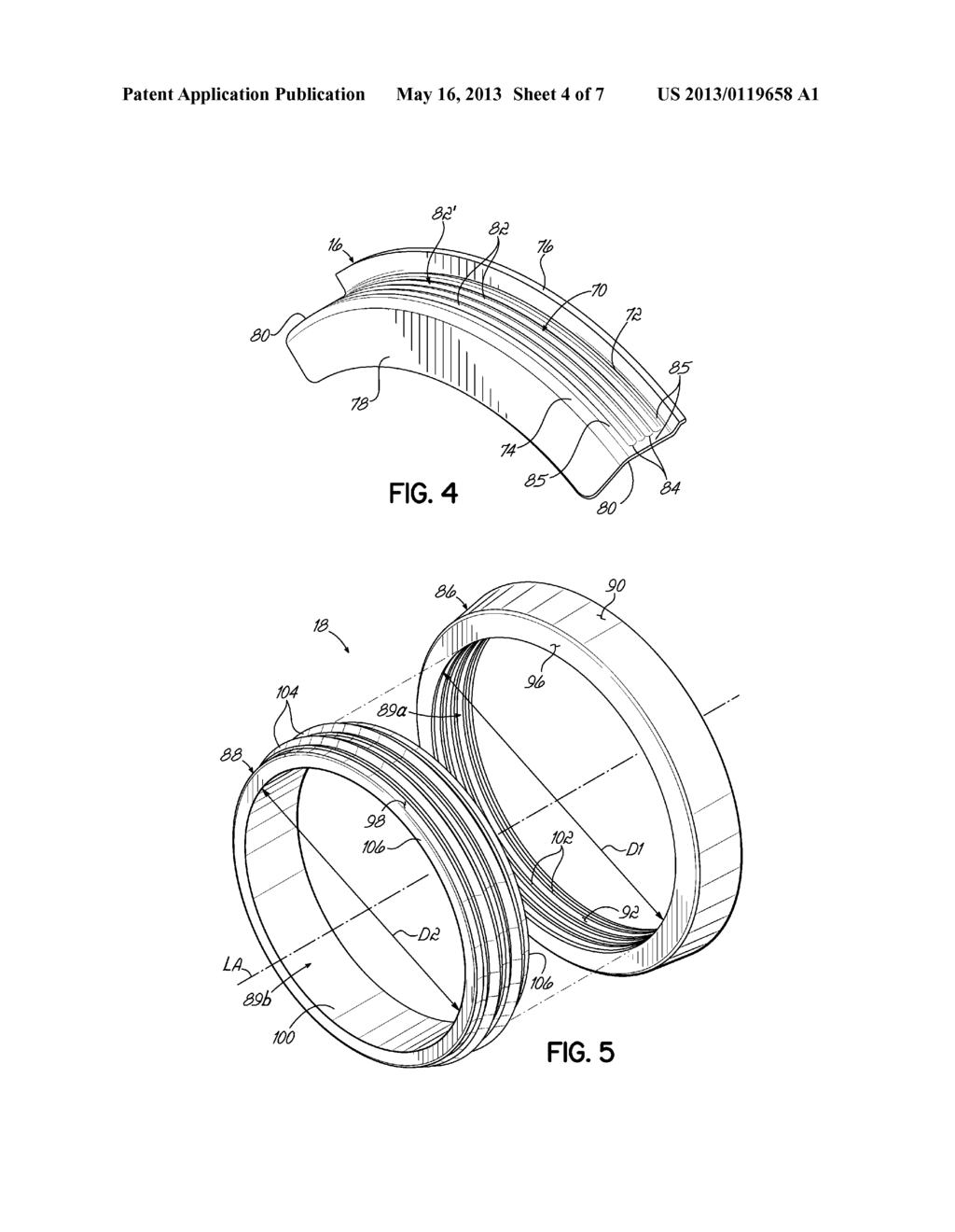 SPLIT-RING GLAND PIPE COUPLING WITH CORRUGATED ARMOR - diagram, schematic, and image 05