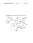 ELECTRIC POWER SUPPLY CIRCUIT FOR A TURBOJET ENGINE NACELLE diagram and image