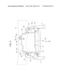 VEHICLE BODY FRONT STRUCTURE OF ELECTRIC VEHICLE diagram and image