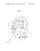 VEHICLE BODY FRONT STRUCTURE OF ELECTRIC VEHICLE diagram and image