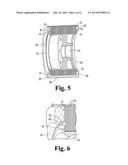 ELECTRIC MACHINE WITH END RING AND SUPPORTING TAB diagram and image