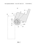 AUTOMATICALLY CLOSING HINGE AND ELECTRONIC DEVICE USING SUCH HINGE diagram and image