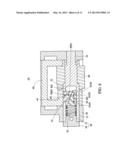 AUTOMATICALLY CLOSING HINGE AND ELECTRONIC DEVICE USING SUCH HINGE diagram and image