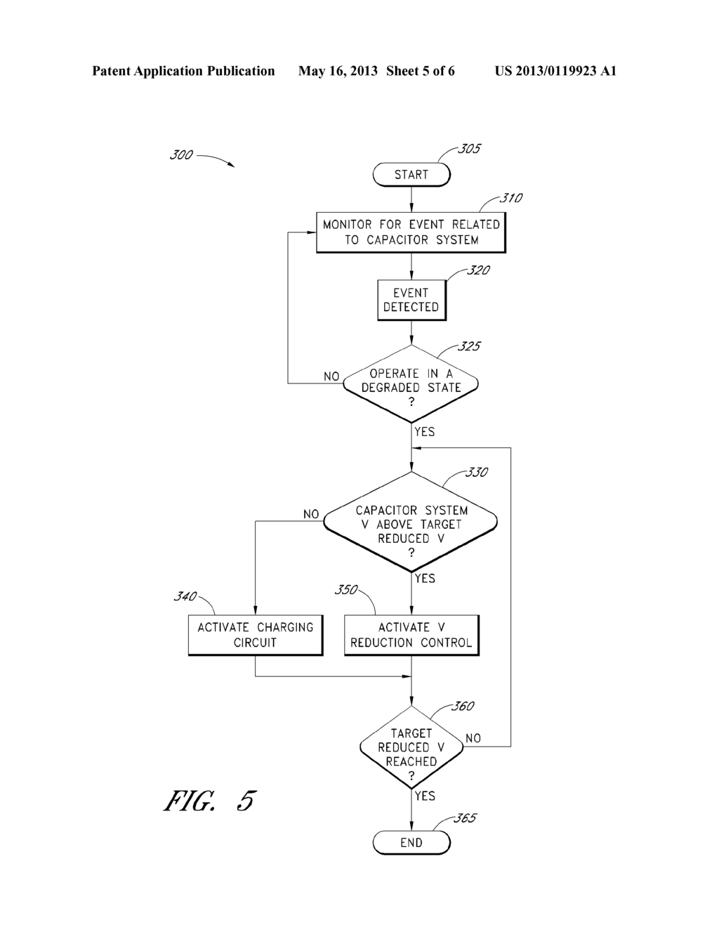 SYSTEM AND METHODS FOR MANAGING A DEGRADED STATE OF A CAPACITOR SYSTEM - diagram, schematic, and image 06