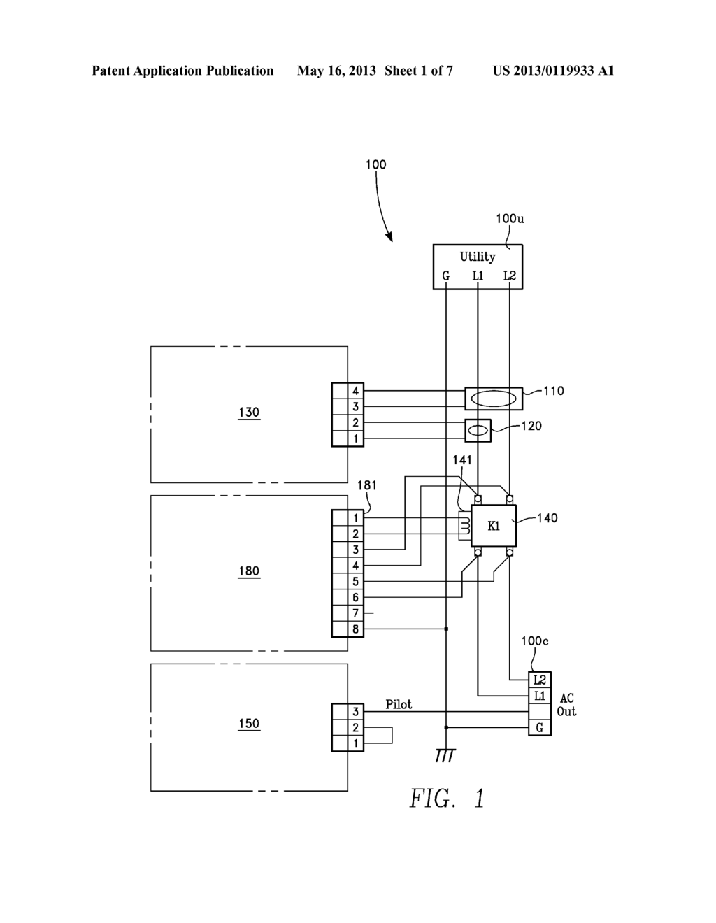 GROUND FAULT INTERRUPT CIRCUIT FOR ELECTRIC VEHICLE - diagram, schematic, and image 02