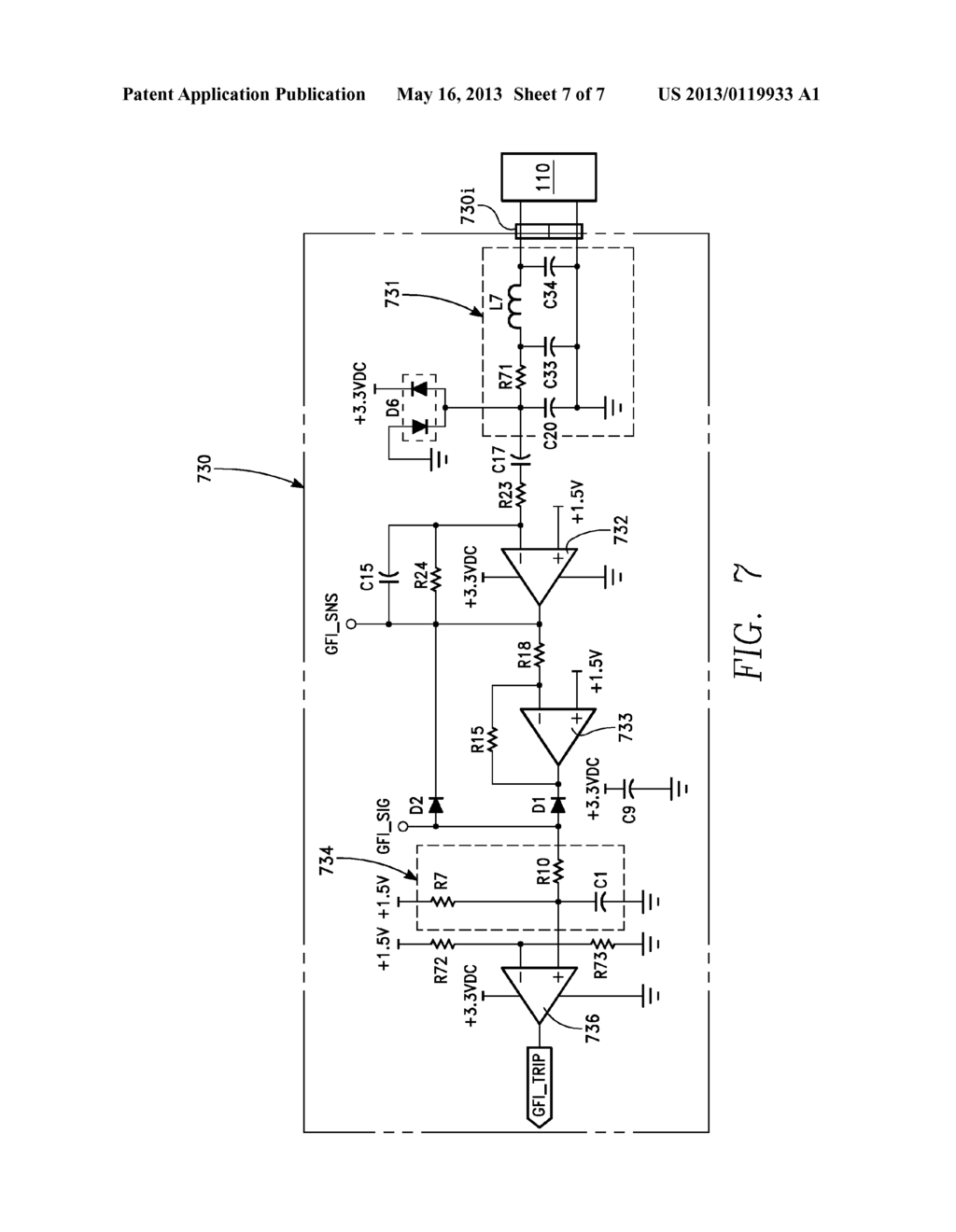 GROUND FAULT INTERRUPT CIRCUIT FOR ELECTRIC VEHICLE - diagram, schematic, and image 08