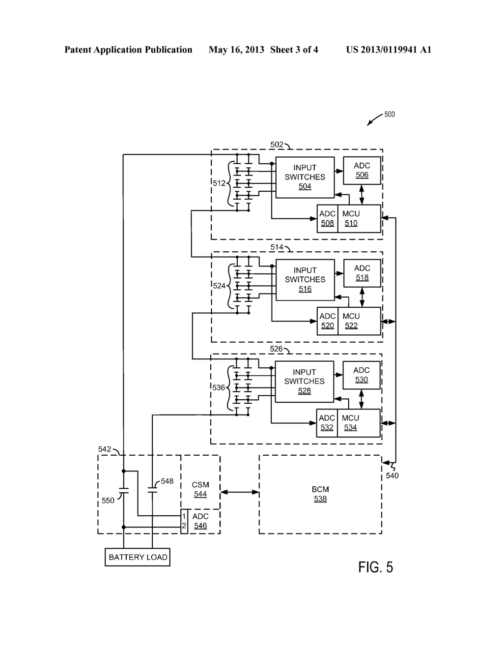 System and Method for Assessing ADC Operation and Voltage of a Battery     Pack - diagram, schematic, and image 04