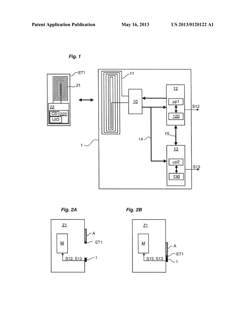 METHOD AND SYSTEM FOR THE SECURE DETECTION OF AN RFID ELECTRONIC TAG - diagram, schematic, and image 02