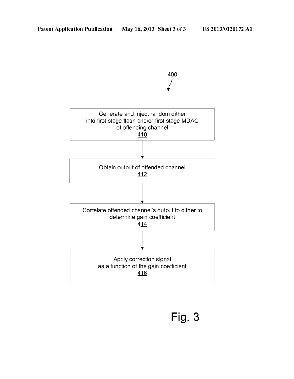 METHOD AND DEVICE FOR REDUCING INTER-CHANNEL COUPLING IN INTERLEAVED AND     MULTI-CHANNEL ADCs - diagram, schematic, and image 04