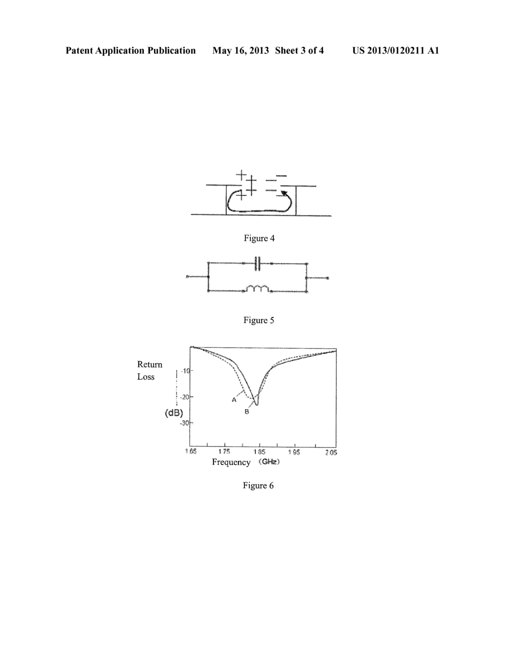 GROUNDED ANTENNA WITH CROSS-SHAPED HIGH-IMPEDANCE SURFACE METAL STRIPS AND     WIRELESS COMMUNICATION DEVICE HAVING SAID ANTENNA - diagram, schematic, and image 04