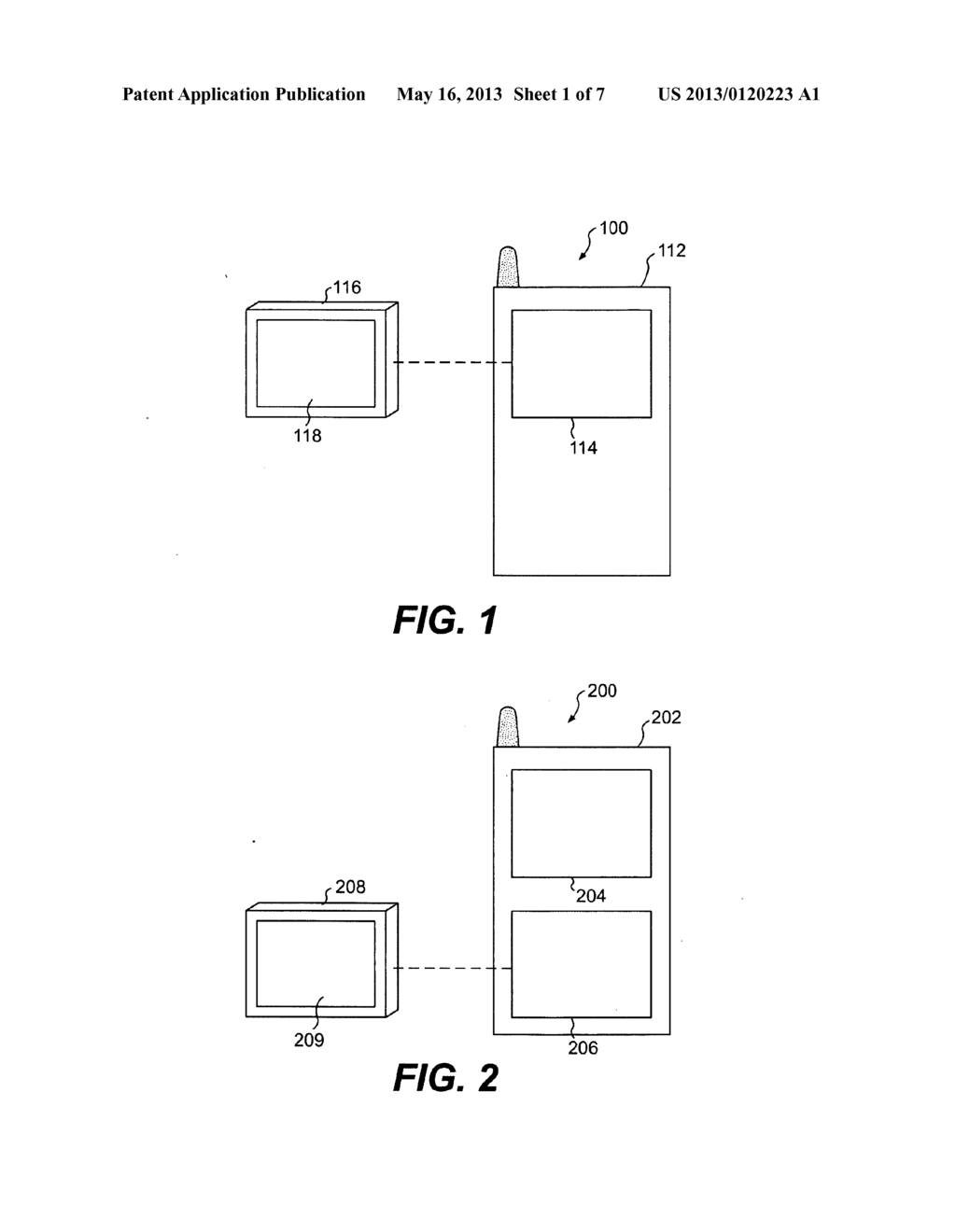 System, Method and Apparatus for Wireless Communication Between a Wireless     Mobile Telecommunications Device and a Remote Wireless Display - diagram, schematic, and image 02