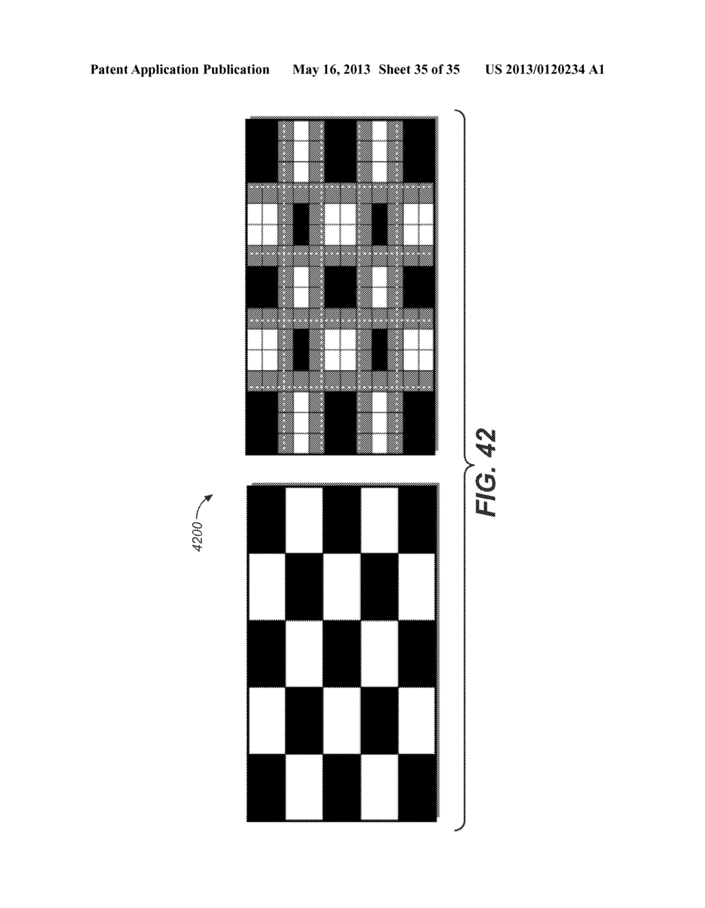 HIGH DYNAMIC RANGE DISPLAY USING LED BACKLIGHTING, STACKED OPTICAL FILMS,     AND LCD DRIVE SIGNALS BASED ON A LOW RESOLUTION LIGHT FIELD SIMULATION - diagram, schematic, and image 36