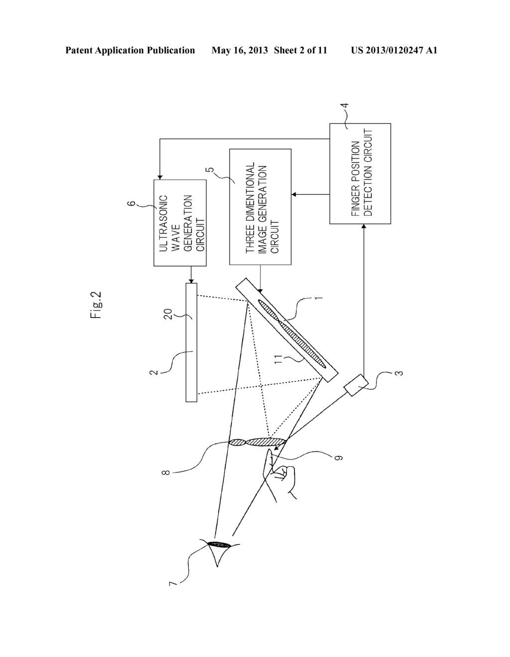 THREE  DIMENSIONAL  DISPLAY  DEVICE  AND THREE  DIMENSIONAL  DISPLAY     METHOD - diagram, schematic, and image 03